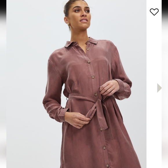 Staple The Label Dresshirt Dress NWT - Picture 4 of 15